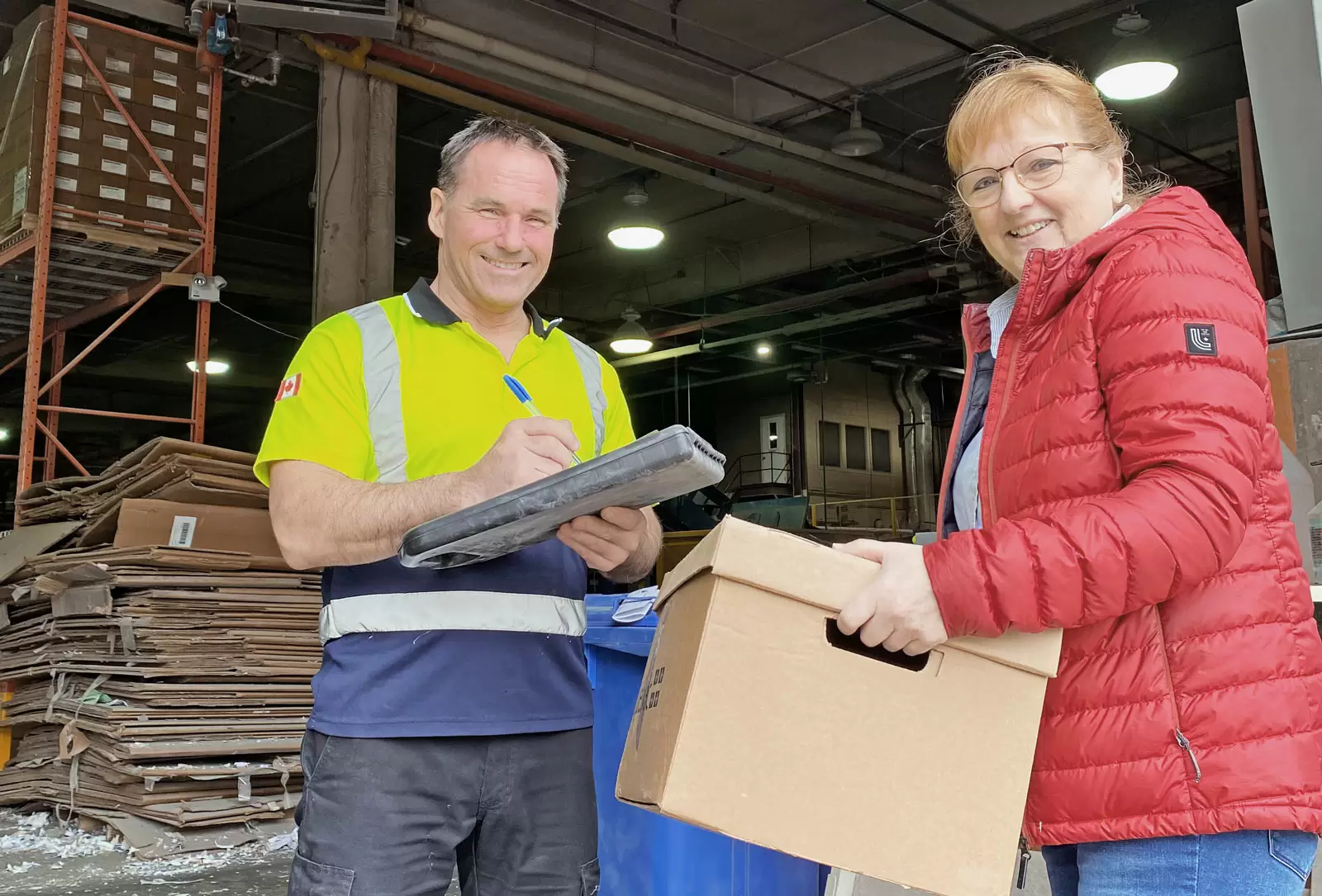 comptoir de services de recyclage a quebec